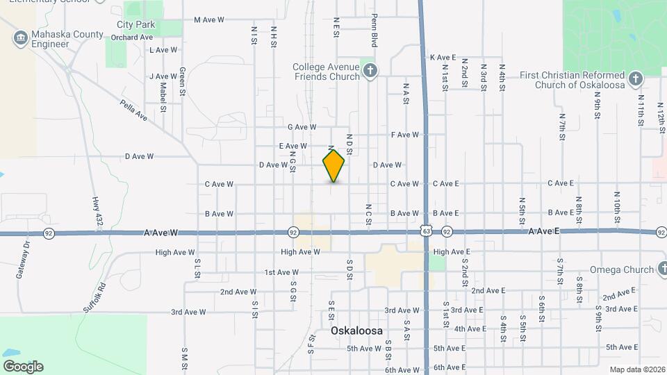 516 C Ave W Mapa y Detalles de la Ubicación