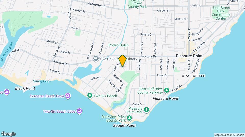 2668 Quartz St Map and Location Details