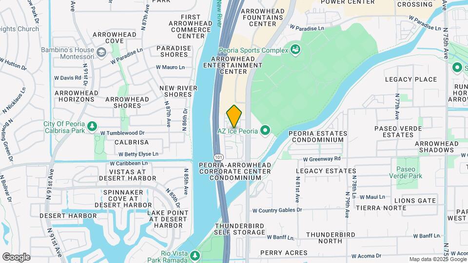 Arrowhead Landing Apartments Map and Location Details
