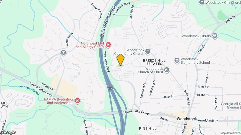 100 Agnew Wy Map and Location Details