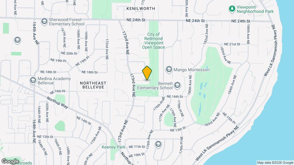 17355 NE 17th Pl Map and Location Details