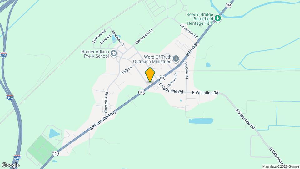 3226 Homer Adkins Blvd Map and Location Details