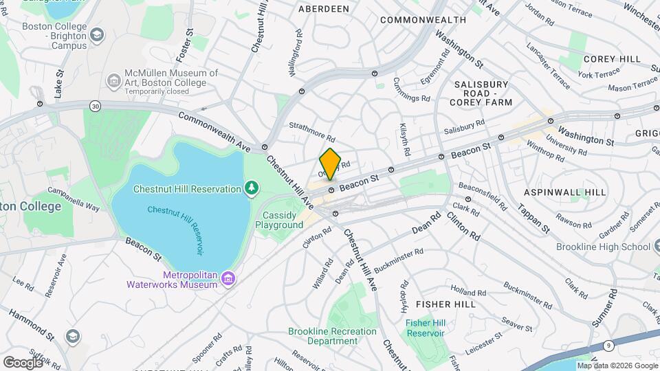 1916 Beacon St Map and Location Details