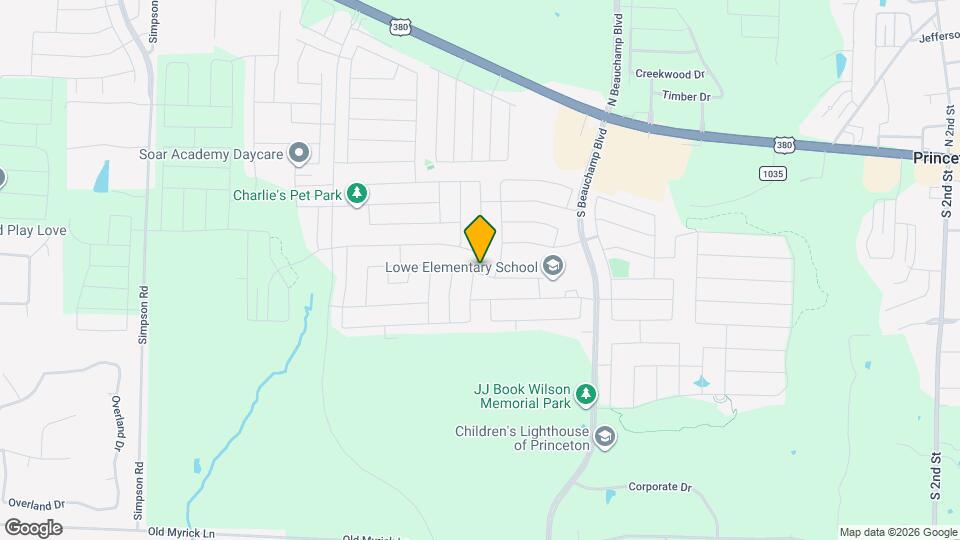 423 Pepperbark Ave Map and Location Details