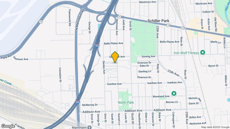 10106 Hartford Ct Map and Location Details