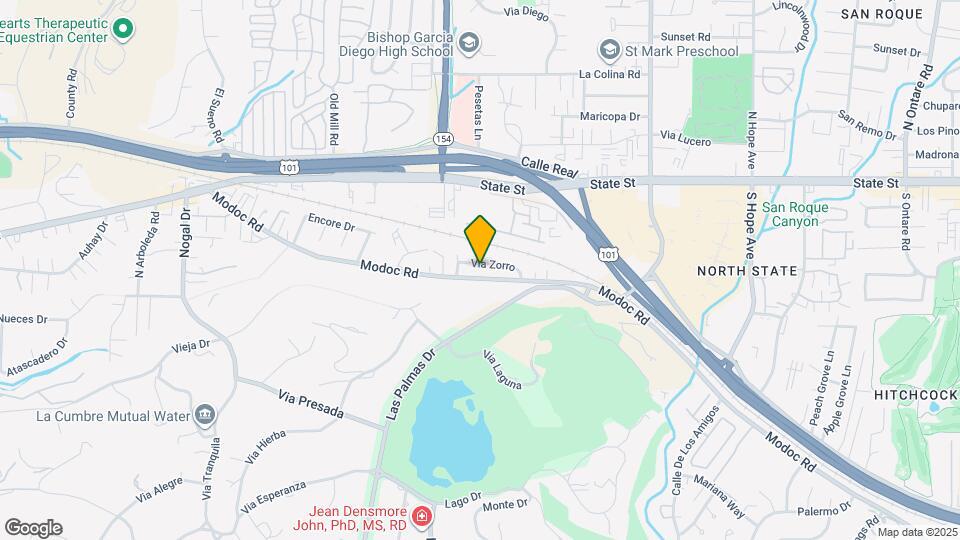 4067 Via Zorro Map and Location Details