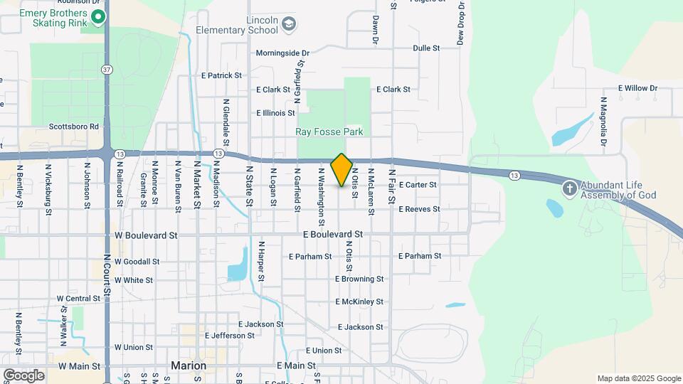 1005 N Whitman Dr Map and Location Details