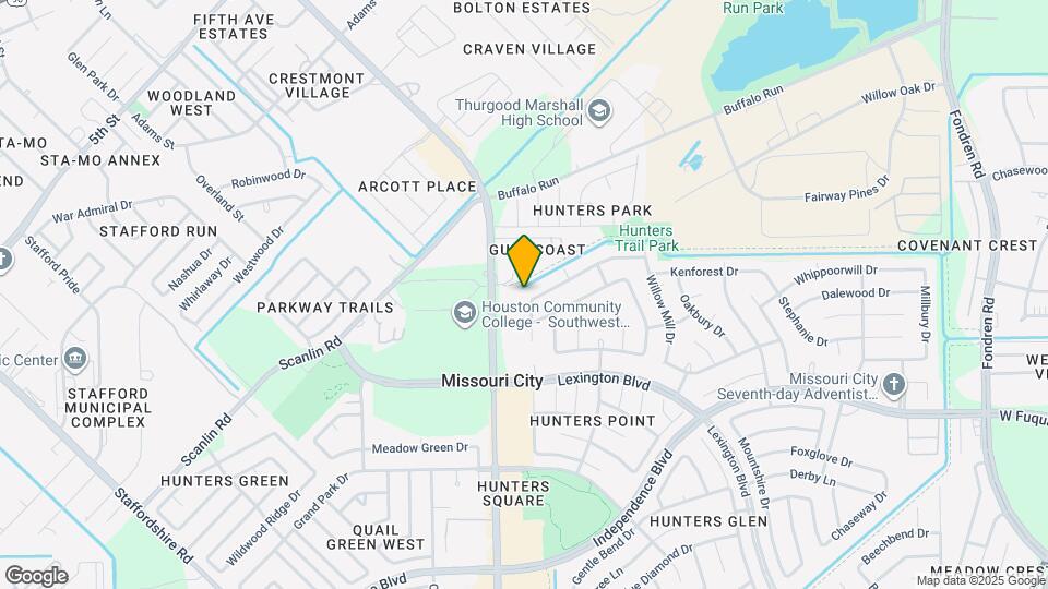 1502 Ashmore Dr Map and Location Details