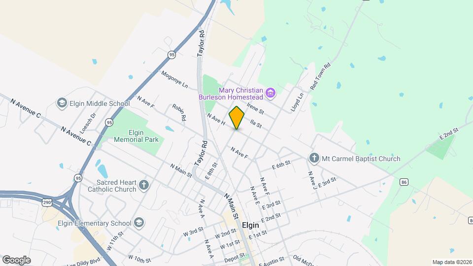 710 N Ave H Map and Location Details