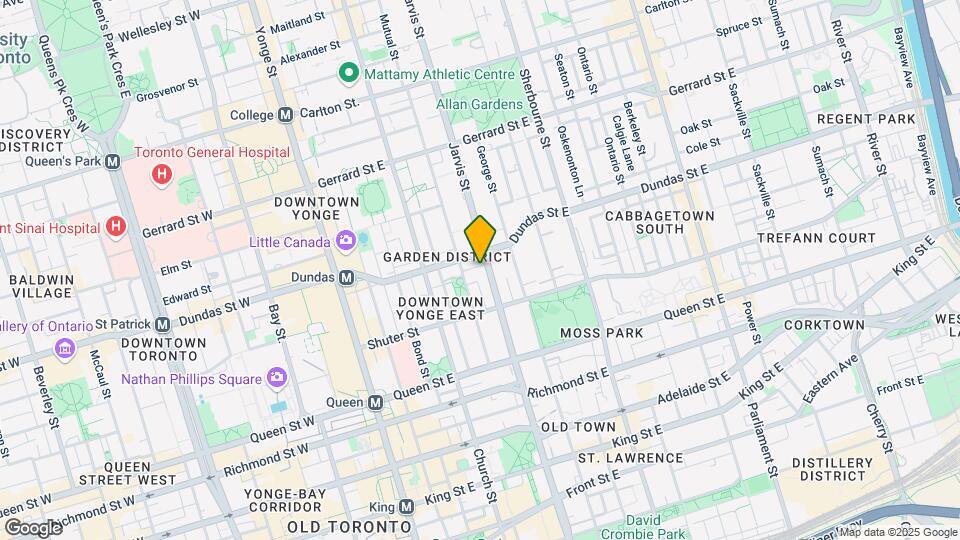 190-194 Jarvis St Map and Location Details