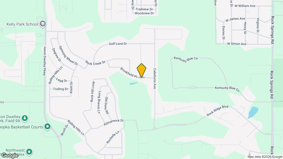 640 Brookfield Pl Map and Location Details