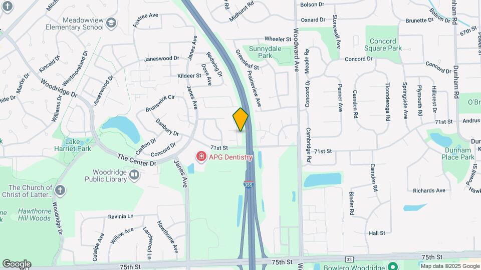 7050 Newport Dr Map and Location Details