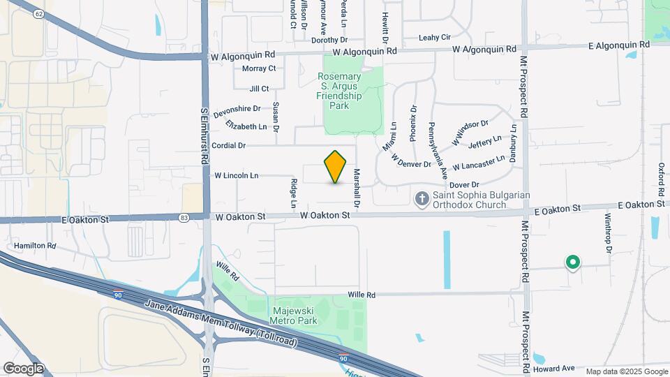 443 Dover Dr Map and Location Details