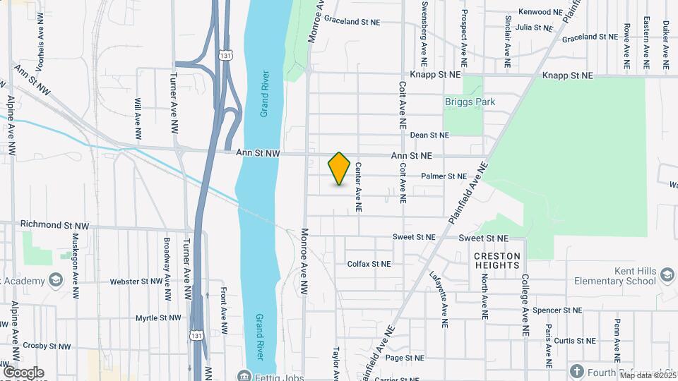 9 Travis St NE Map and Location Details