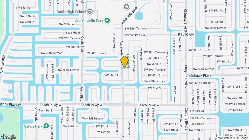 3925 Agualinda Blvd Map and Location Details