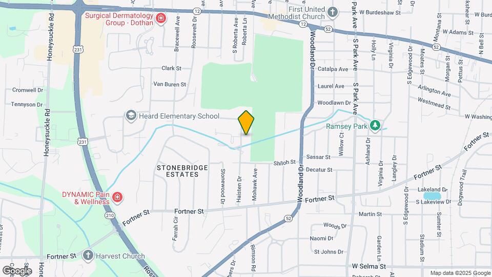 1604 Haisten Dr Map and Location Details