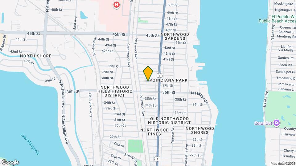 635 37th St Mapa y Detalles de la Ubicación