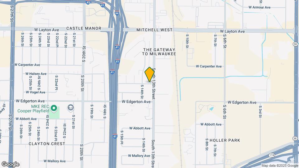 1340 W Holmes Ave Map and Location Details