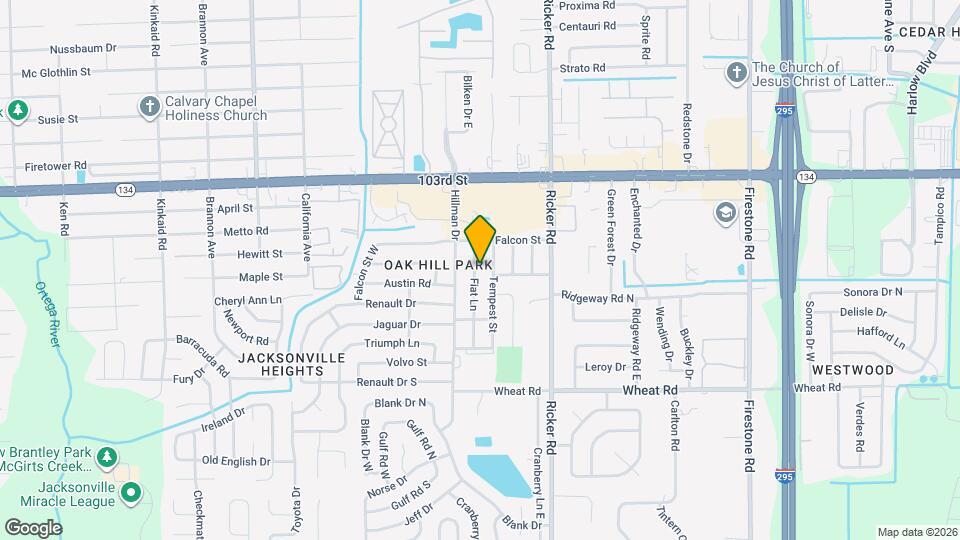 5645 Fiat Ln Mapa y Detalles de la Ubicación