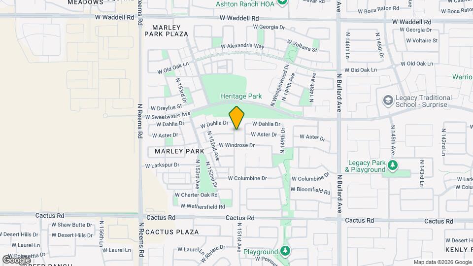 12865 N 151st Dr Map and Location Details