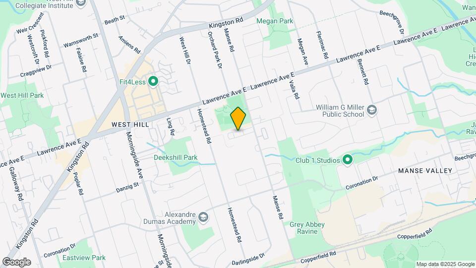 10-45 HURON PARK Pl Map and Location Details