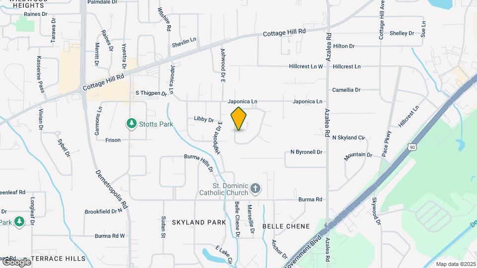 2127 Ryegate Ct Map and Location Details