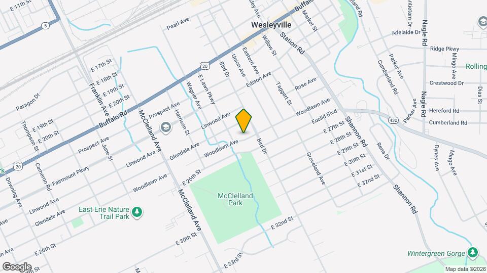 2624 Woodlawn Ave, Unit 1st floor Mapa y Detalles de la Ubicación