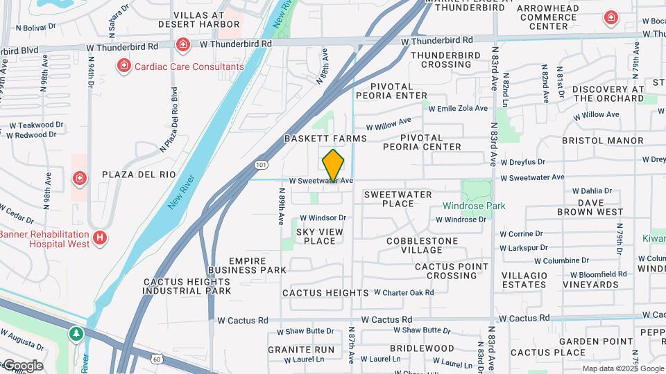 12970 N 87th Ln Mapa y Detalles de la Ubicación