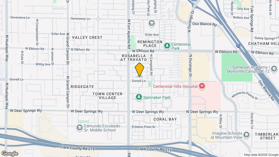 9125 Goose Lake Way Map and Location Details