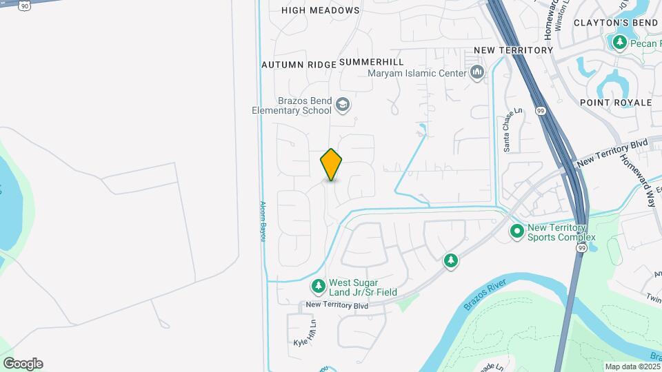 910 Presley Way Map and Location Details