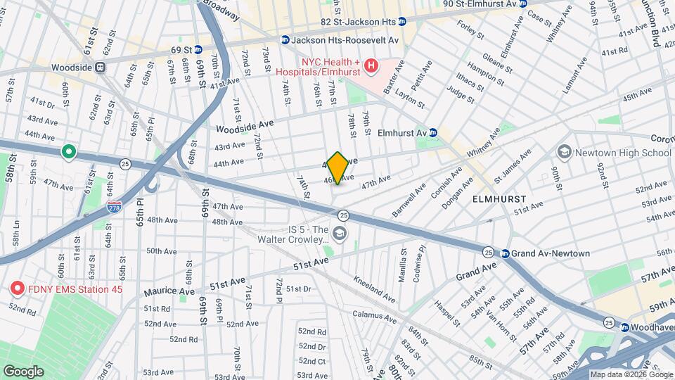 7607 47th Ave Mapa y Detalles de la Ubicación