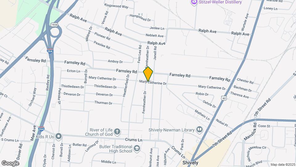 2004 Mary Catherine Dr Map and Location Details