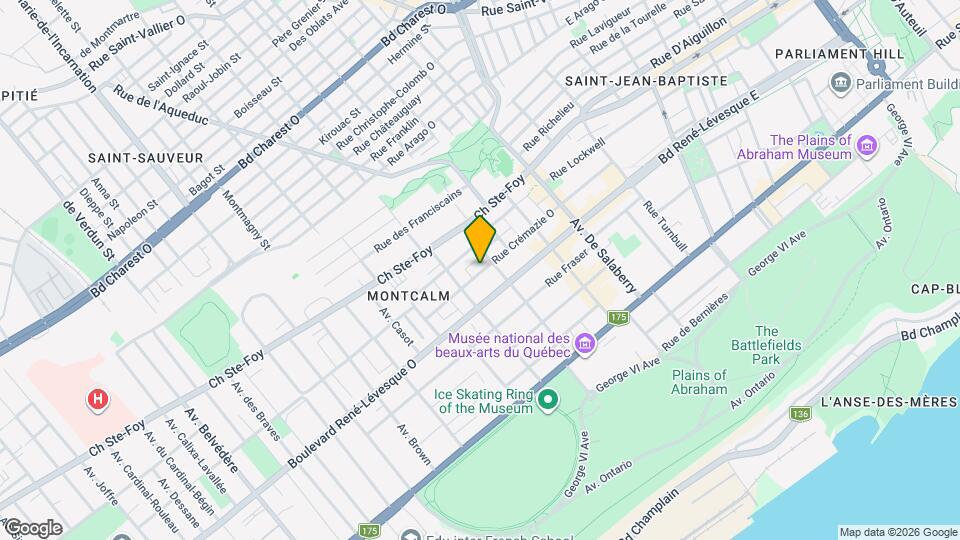 244-246 Crémazie Rue O Map and Location Details