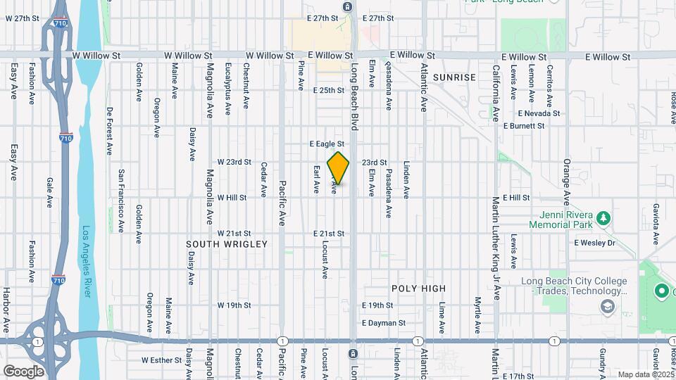 2216-2224 Locust Ave Map and Location Details