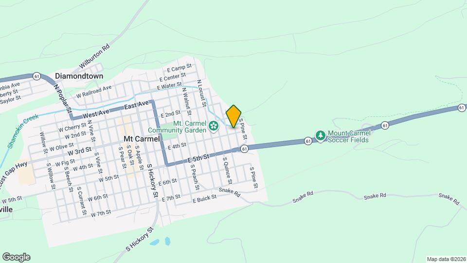 625 E 4th St Map and Location Details