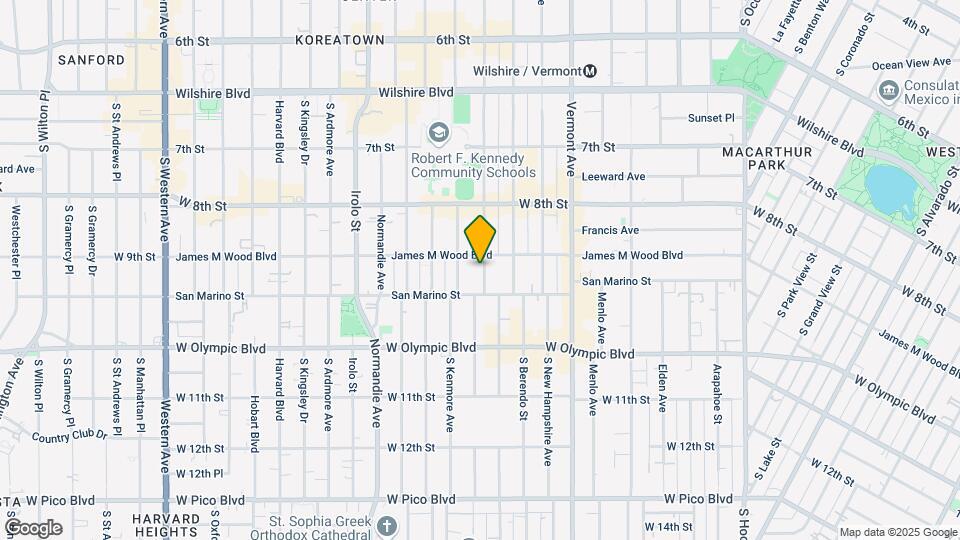 909 S Catalina St Mapa y Detalles de la Ubicación