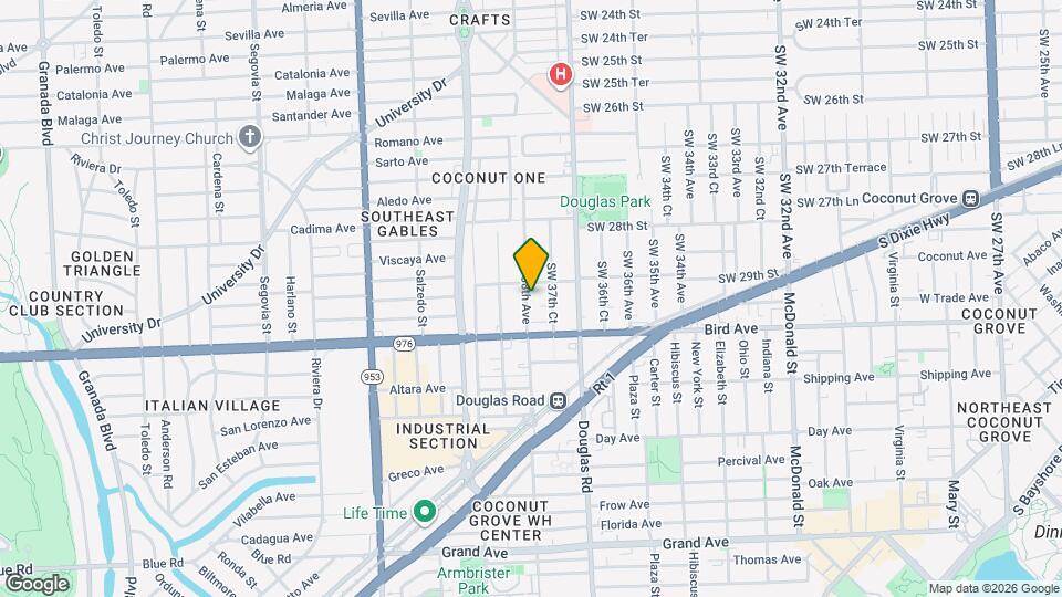 2933 SW 38th Ave Map and Location Details