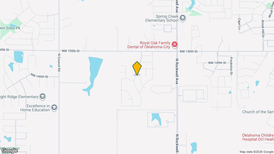 14808 Gravity Falls Ln Map and Location Details