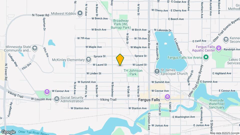 527 W Laurel St Map and Location Details