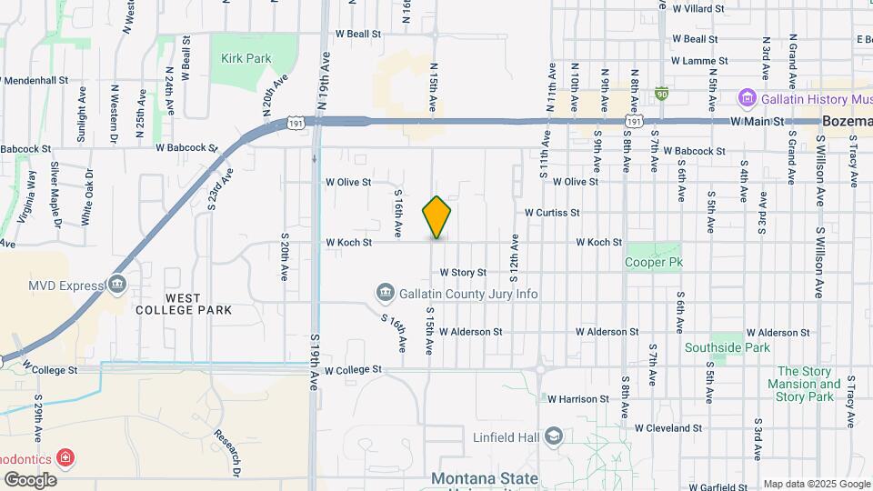 1420 W Koch St, Unit 1420 W. Koch Map and Location Details