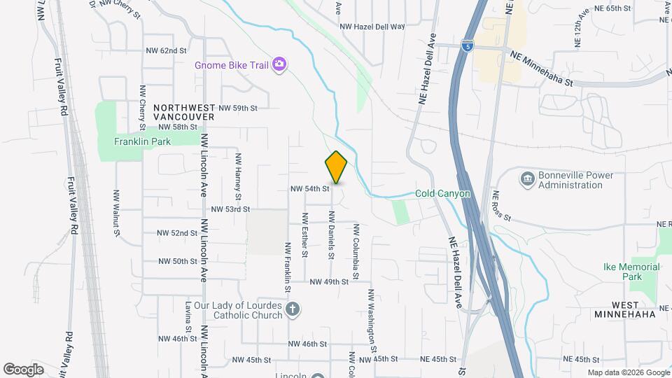 5319 NW Daniels St Mapa y Detalles de la Ubicación