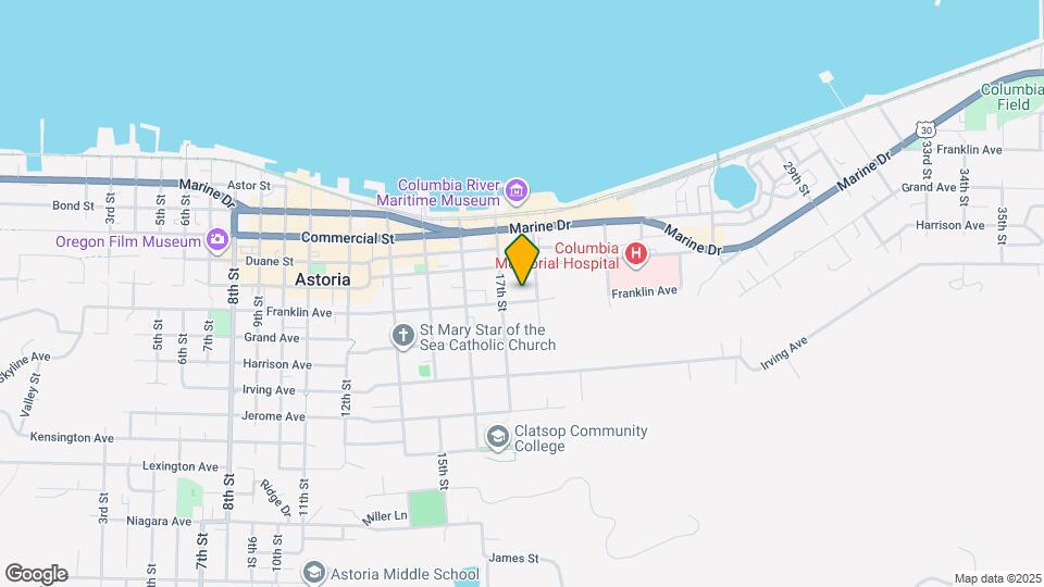 1756 Franklin Ave Map and Location Details