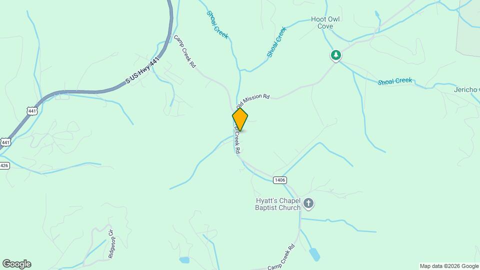 2684 Camp Creek Rd Map and Location Details