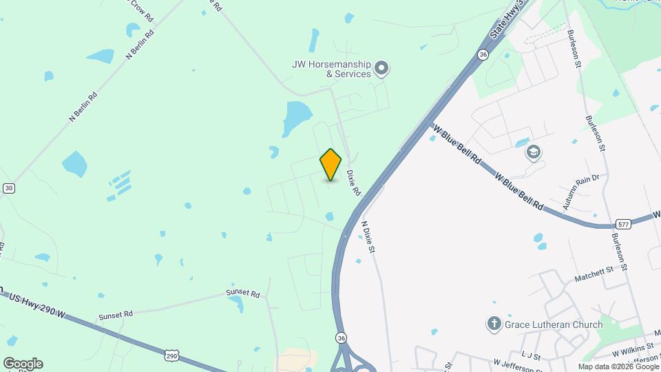 1011 Harvest Ln. Map and Location Details