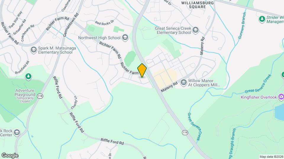 17701 Kilmarnock Terrace Map and Location Details