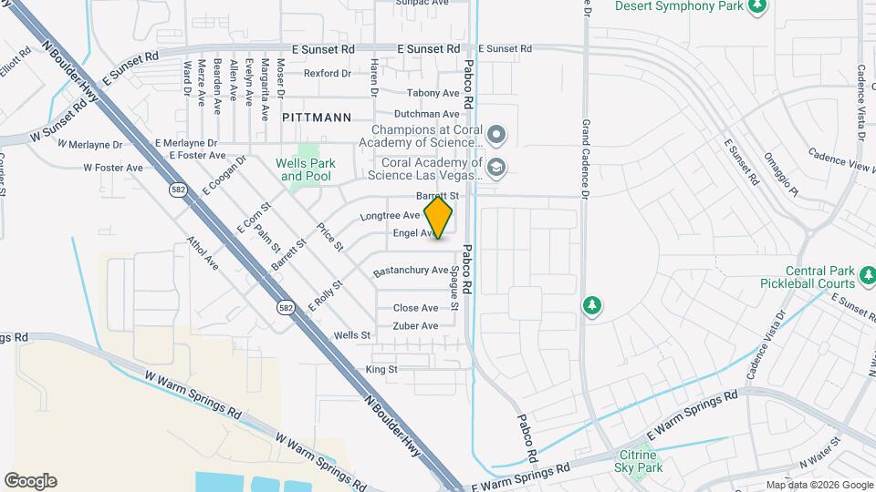 541 E Rolly St Map and Location Details