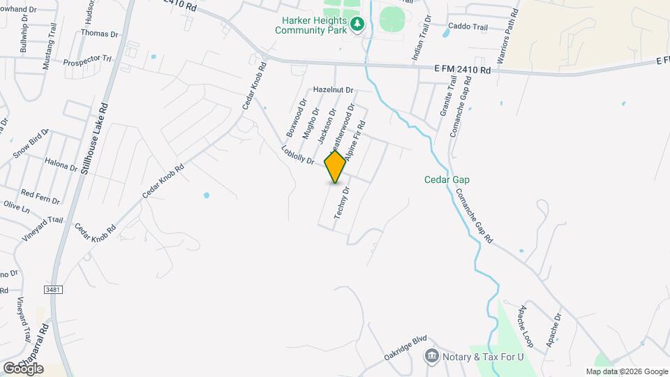 2606 Green Giant Dr Map and Location Details