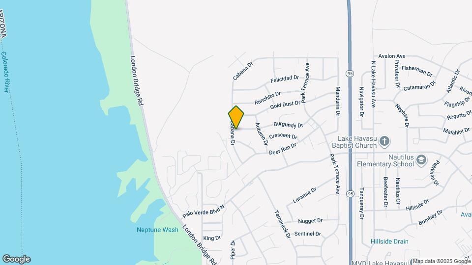 1800 Burgundy Dr Map and Location Details