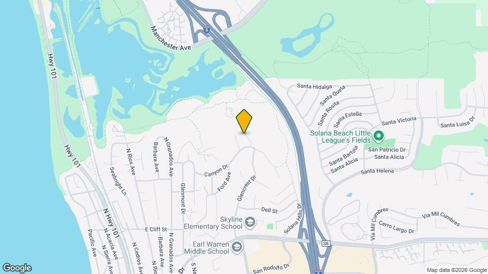 622 Canyon Dr Map and Location Details