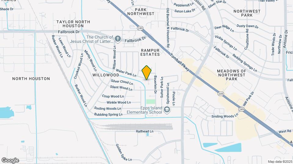 9515 Water Park Ct Map and Location Details